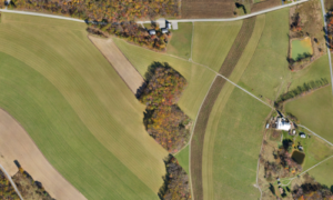 Aerial Farm Image Captured by XRay UAV