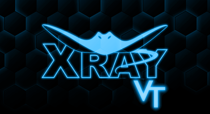 The logo for the Xray VT fixed wing drone